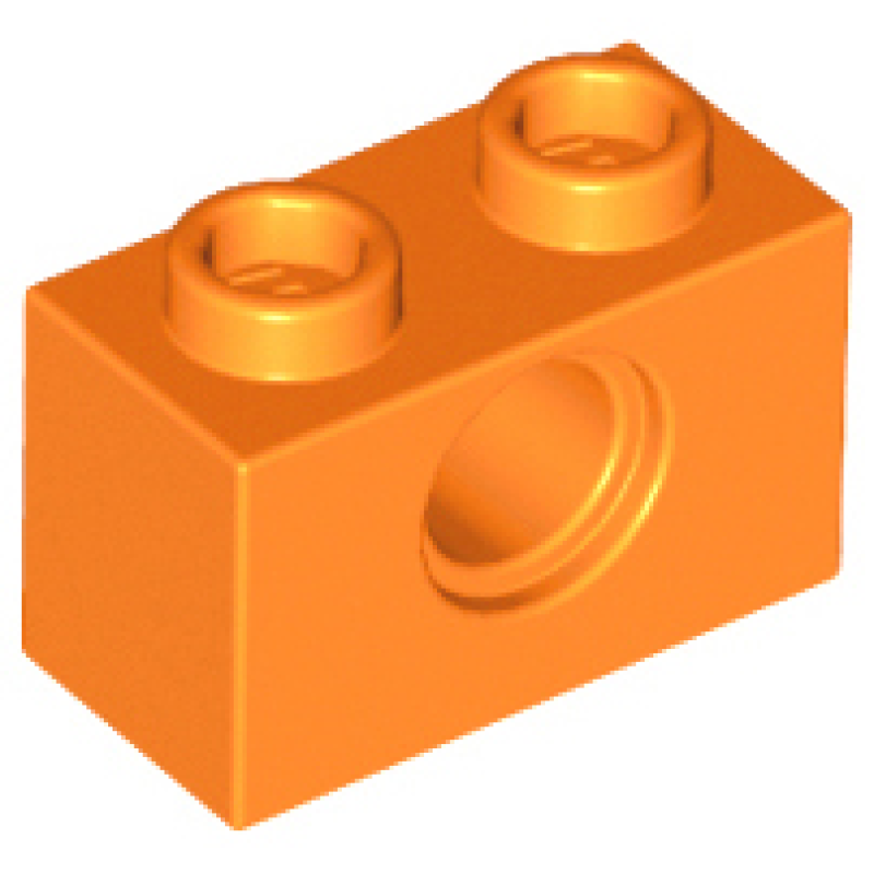 Technic, Steen 1x2 Orange